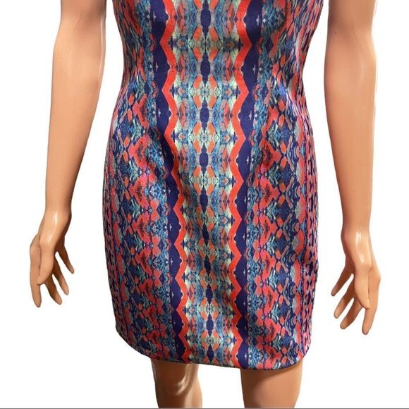 Charlie Jade Strapless Pink/Blue Bodycon Dress Size S/P NWT - Picture 6 of 15